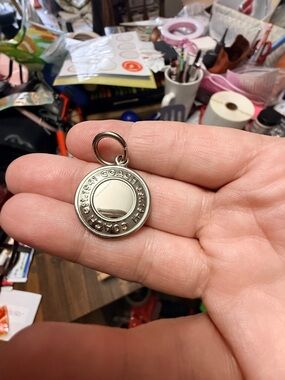 Coach "Est. 1941" metallic medallion